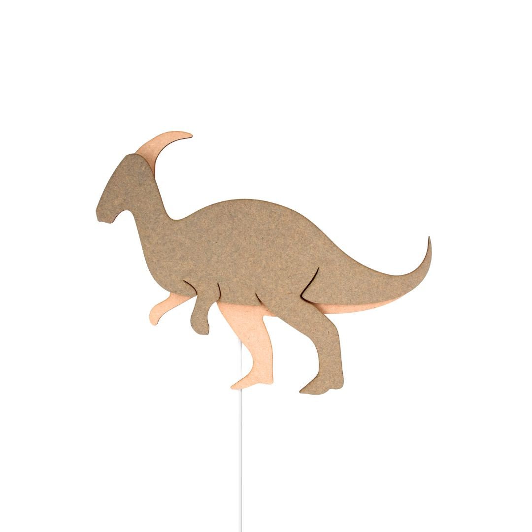 Dino Wandlamp Parasaurolophus - babykamer in de kleur van Van Tjalle en Jasper