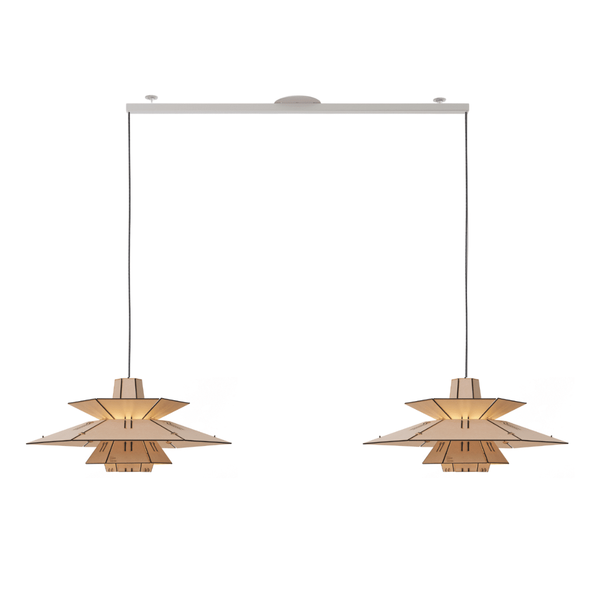 PM5 x Lightswing - Eettafel hanglamp in de kleur Twin van Van Tjalle en Jasper