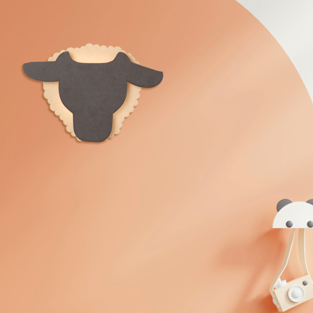 Schapen wandlamp - babykamer in de kleur van Van Tjalle en Jasper