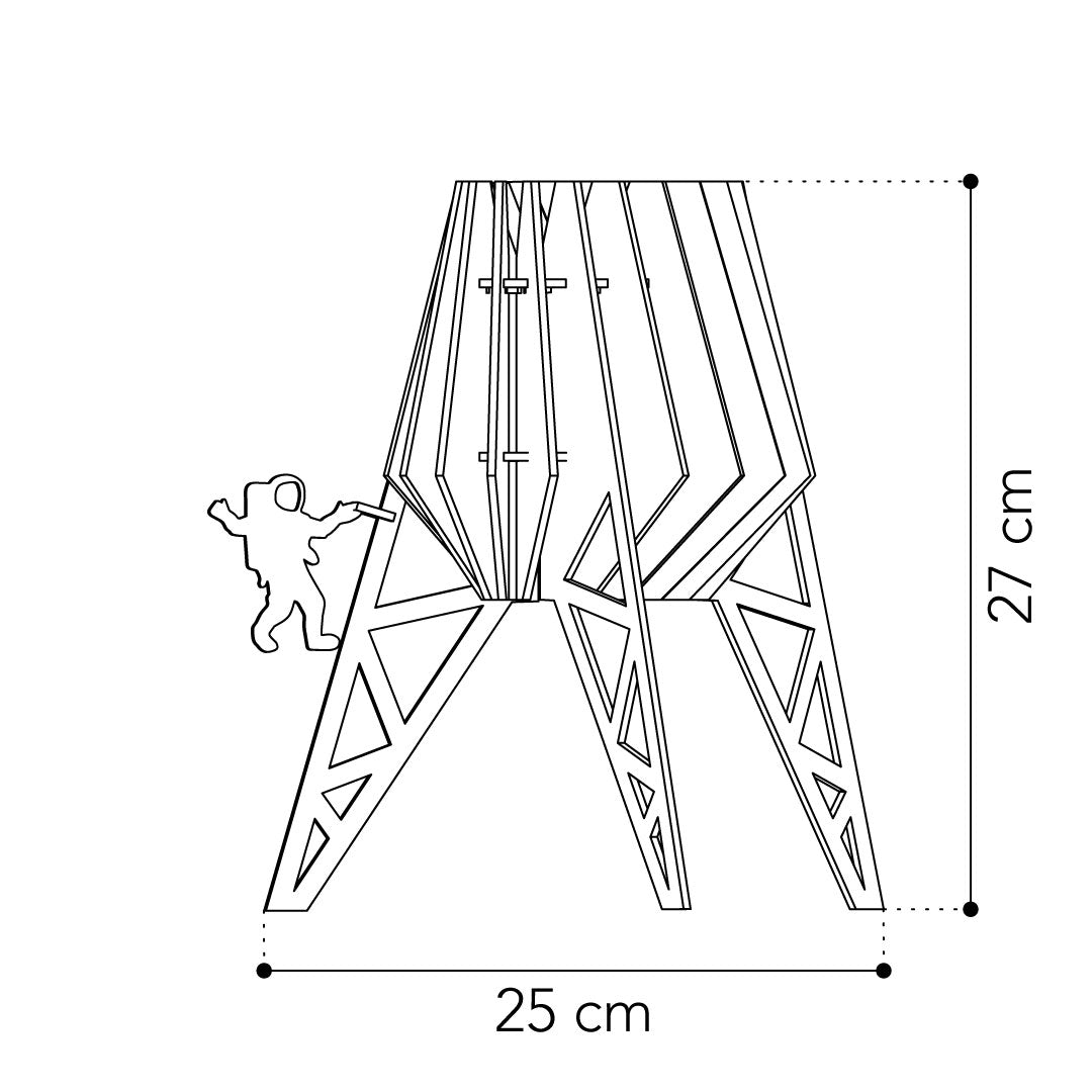 Spacey - spot tafellamp - Add - on in de kleur Alleen add - on van Van Tjalle en Jasper