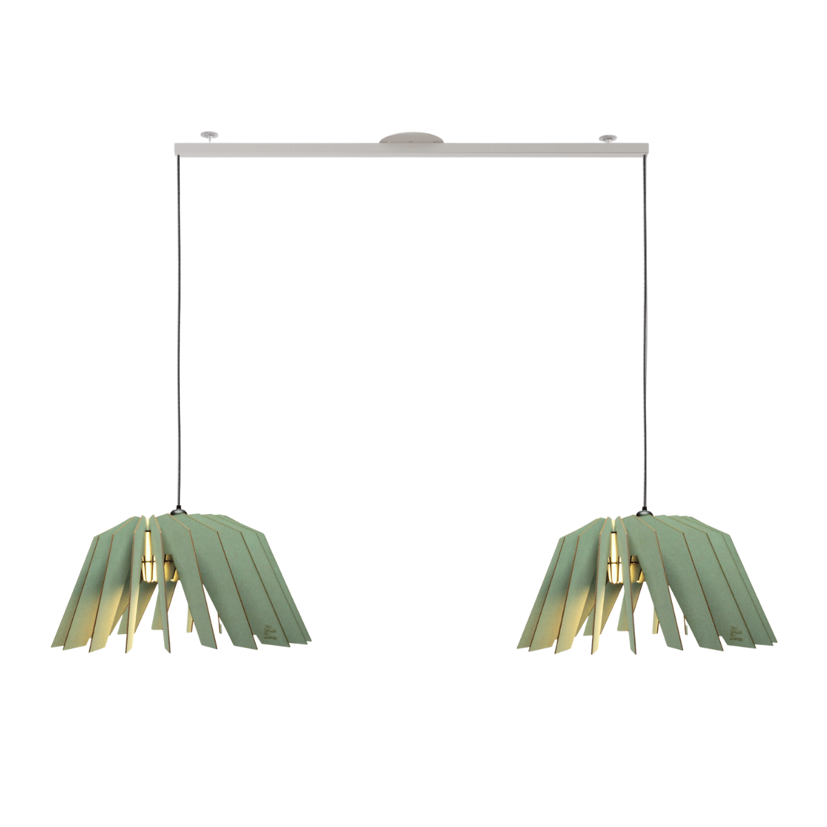 Vesper x Lightswing - Eettafel hanglamp in de kleur Twin van Van Tjalle en Jasper